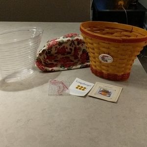 Longaberger Geranium 2002 Basket